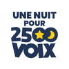 Logo of the association Une Nuit pour 2500 Voix